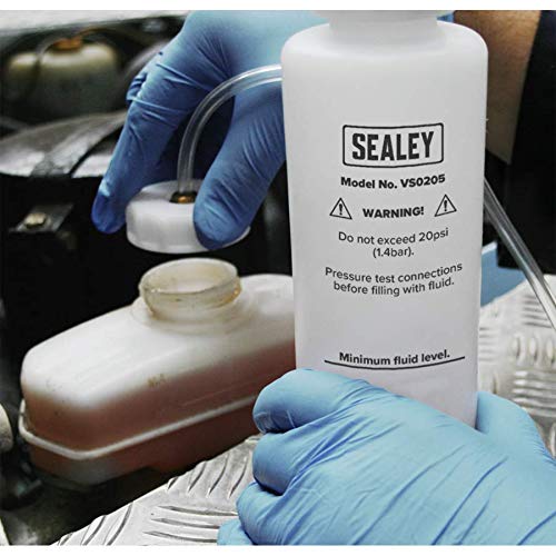 Sealey VS0205 - Sangrador automático de Frenos y Embrague, Color Rojo