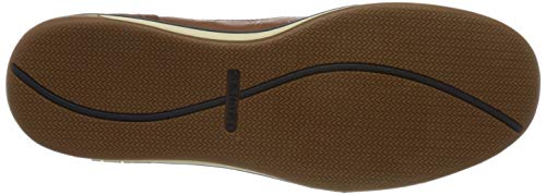 Sebago Triton Three Eyelets FGL, Náuticos para Hombre, Marrón (Brown Cognac 907), 41.5 EU