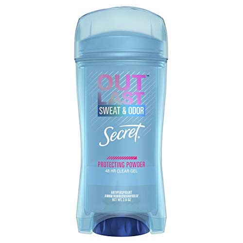 Secret Outlast Protecting Powder Scent Women's Clear Gel Antiperspirant & Deodorant 2.6 OZ. by Secret