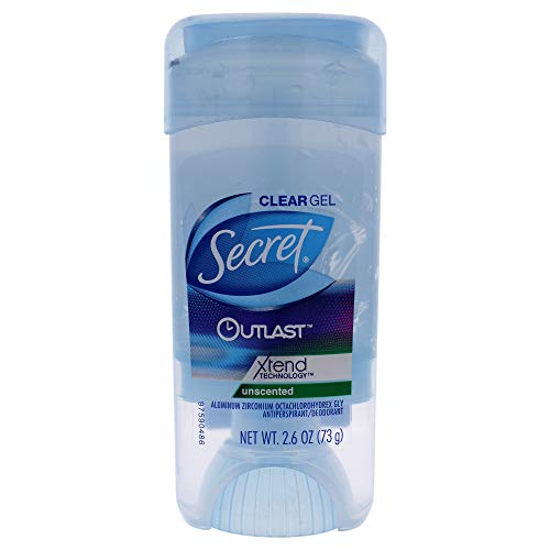Secret Outlast Unscented Women's Clear Gel Antiperspirant & Deodorant 2.6 Oz by Secret