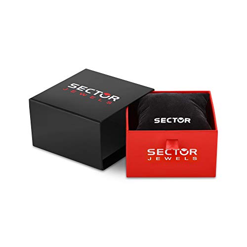 Sector No Limits Pulsera para hombre, Colección BASIC, larga 22 cm, de acero - SZS38
