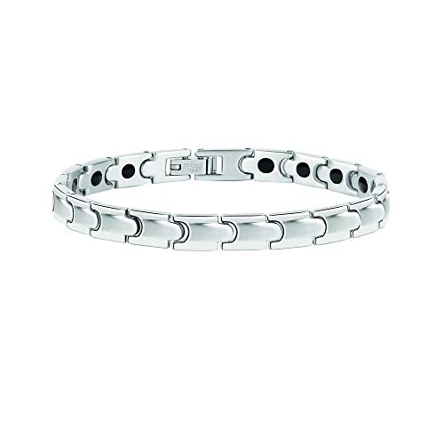 Sector No Limits Pulsera para hombre, Colección BASIC, larga 22 cm, de acero - SZS38