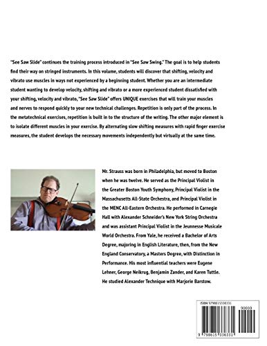 SEE SAW SLIDE FOR VIOLIN: Exercises to Develop Shifting, Glissando, Velocity, the Ear, and Vibrato. (Metatechnical Exercises)