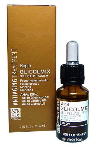 Segle Clinical Glicolmix - Solución Exfoliante Antimanchas, 15 ml