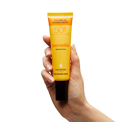 Sensilis Sun Secret - Crema Facial Protectora Antiedad con SPF50+ - 50 ml