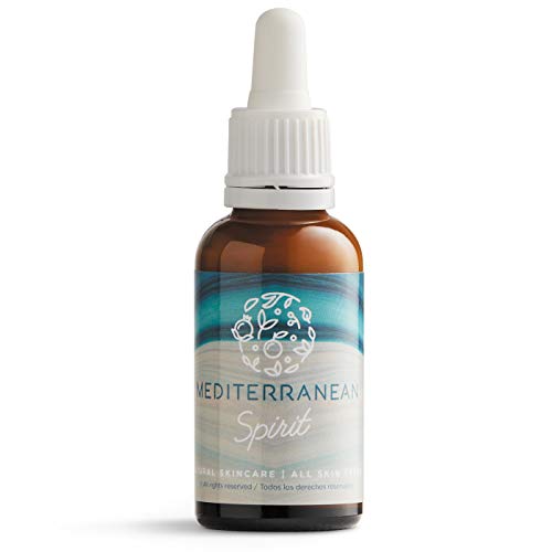 Serum Facial Antiedad Con Vitamina C y E Resveratrol Y Ácido Ferúlico con Ingredientes Naturales - UNISEX por Mediterranean Spirit