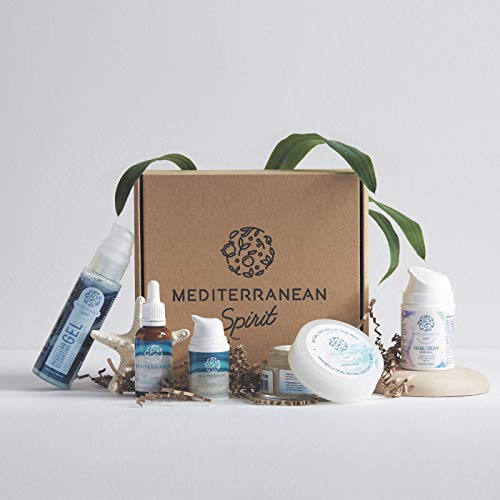 Serum Facial Antiedad Con Vitamina C y E Resveratrol Y Ácido Ferúlico con Ingredientes Naturales - UNISEX por Mediterranean Spirit