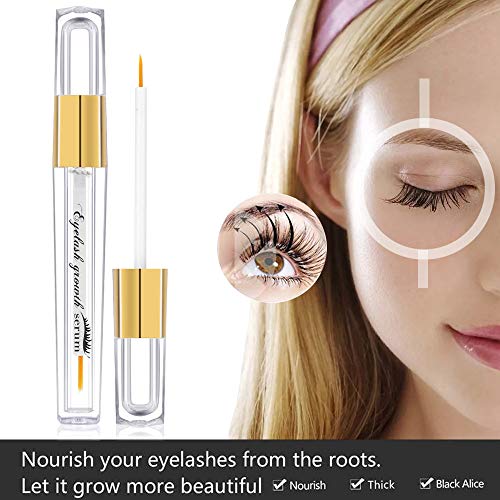 Serum Pestañas,Tratamientos Para Pestañas, Tratamiento Fortalecedory Alargador para Pestañas y Cejas,Potenciador de Pestañas con Ingredientes Naturales,5ml