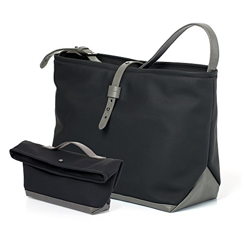 Set n. 2 Colección Ethicool: 2 piezas, bolso shopping + neceser porta maquillaje