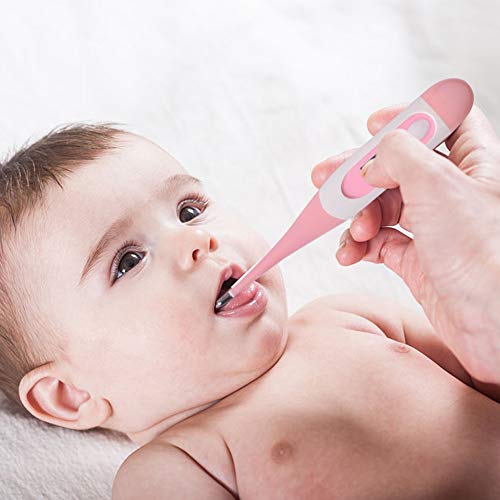 Set para Cuidado del Bebé Rosa 14 Unids Recién Nacido Bebé Cuidado Set con dos Peines Cortauñas Cepillos de Dedo para Bebés (14pcs Rosa)