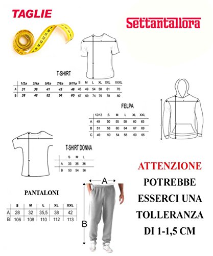 Settantallora J929 SKA Rude Girl - Camiseta Bianco M