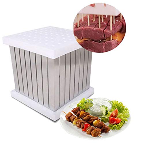 SHIJING Manual de hogar picadora de Carne y la Caja de la máquina de Kebab pincho Comercial del Distribuidor Carne Herramientas de la Cocina