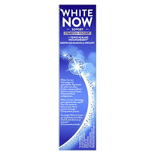 Signal White Pasta de Dientes Now - 4 paquetes de 75 ml - Total: 300 ml