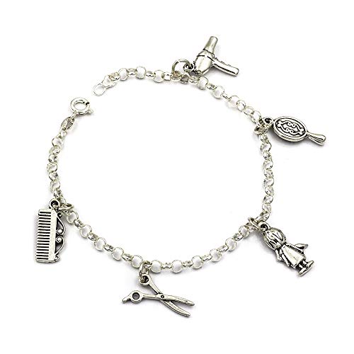 Silver & Steel Pulseras Profesiones (Peluquera)