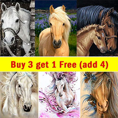 SINACO 5d Diamond - Kit de pintura para niños adultos, corona redonda completa para decoración de pared en casa, color azul, 11,8 x 15,7 pulgadas