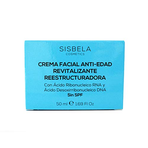Sisbela Crema Facial Día y Noche Antiedad Hidratante, Revitalizante y Reestructuradora 50 ml