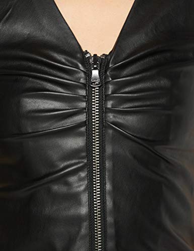 Sisley Dress Vestido, Negro (Negro 100), 40 (Talla del Fabricante: 38) para Mujer