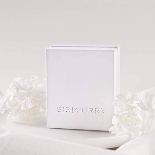 SISMIURRA Collar con Lazo de Plata de Ley Chapado en Oro Rosa y Platino para Mujer Regalo de cumpleaños