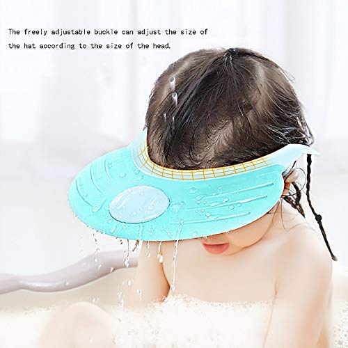 SJaninehps Cap champú Infantil, bebé del oído Impermeable Casquillo del champú, Gorro de Ducha de bebé (Color : A)