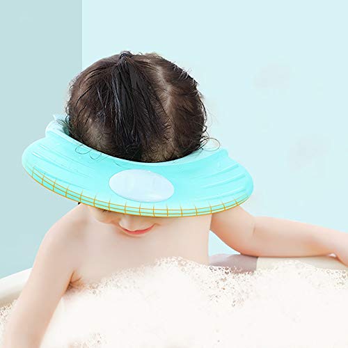 SJaninehps Cap champú Infantil, bebé del oído Impermeable Casquillo del champú, Gorro de Ducha de bebé (Color : A)