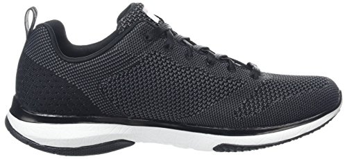 Skechers Burst TR-Close Knit, Zapatillas para Mujer, Negro (Black/White), 40 EU