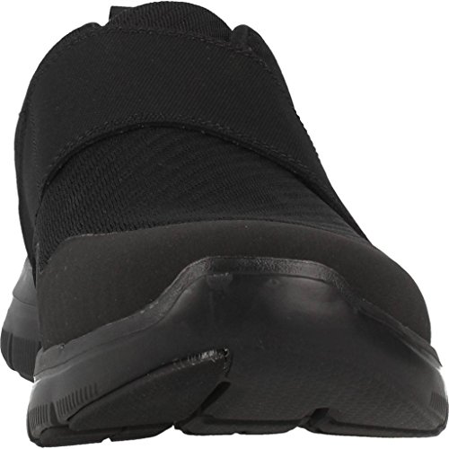 Skechers Flex Ventaja 2.0 Gurn para Hombre Malla Entrenador 11 UK/ 46 EU Negro/Negro