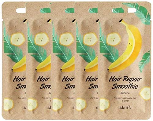 SKIN79 Hair Repair Smoothie Banana 5 pack, Mascarilla De Pelo 5 Unidades 100 ml