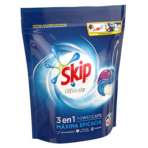 Skip Ultimate Detergente Capsulas 3en1 MAXIMA EFICACIA 43lav - Pack de 3