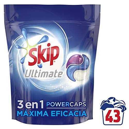 Skip Ultimate Detergente Capsulas 3en1 MAXIMA EFICACIA 43lav - Pack de 3