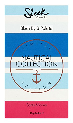 Sleek Maquillaje Blush by 3 Santa Marin, 20 g