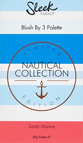 Sleek Maquillaje Blush by 3 Santa Marin, 20 g