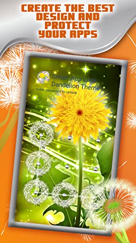Smart App Lock Tema del diente de león