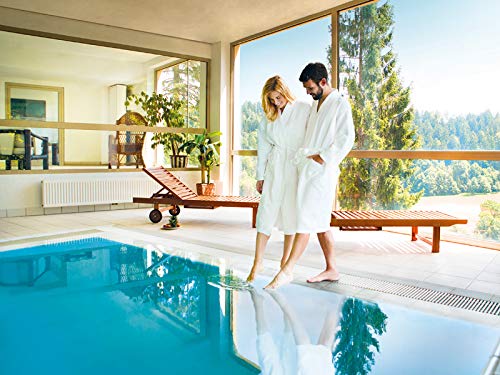 SMARTBOX - Caja Regalo - Evasión y Bienestar - Idea de Regalo - 1 Noche con Desayuno y SPA, bañera de hidromasaje o Tratamiento para 2 Personas