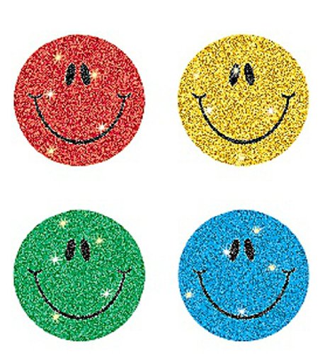 Smiley Faces, Multicolor Chart Seals
