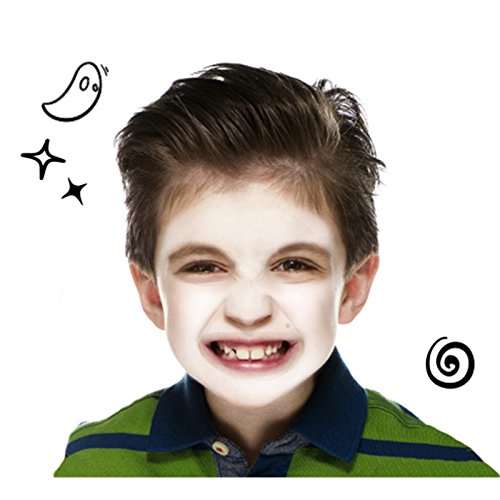 Snazaroo Vampiro pintura facial, color negro, blanco, rojo, única