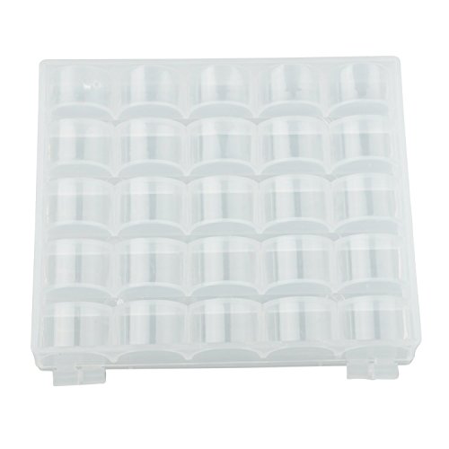 SODIAL(R) Caja Organizador Translucido Sellado para Bobina