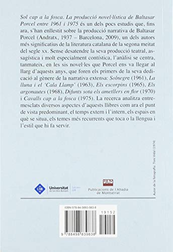 Sol Cap A La Fosca (Biblioteca Miquel dels Sants Oliver)