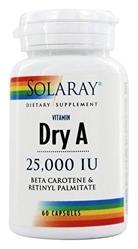 Solaray Vitamin a 25000Ui | 60 Vegcaps