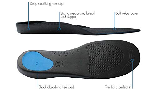 Sole Control Classic - Plantillas, Negro (Black), XS