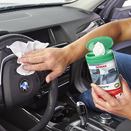 SONAX 04122000 - Toallitas limpiadoras para Interiores de Coche
