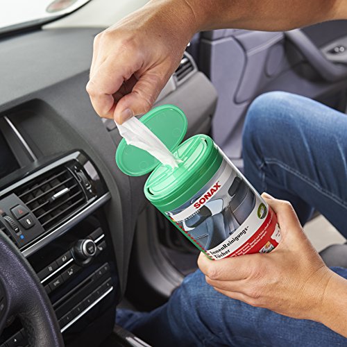 SONAX 04122000 - Toallitas limpiadoras para Interiores de Coche