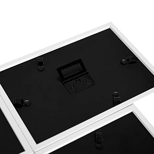 SONGMICS Set de 4 Marcos de Fotos RPF054W01