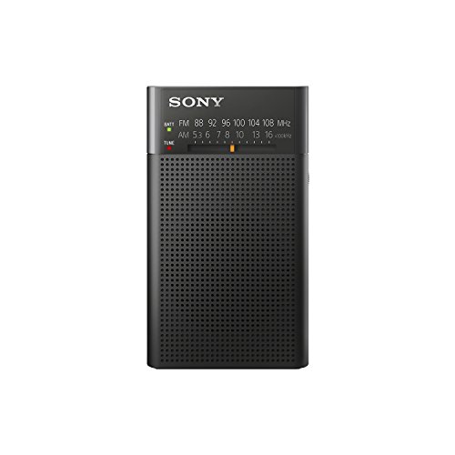 Sony ICF-P26 - Radio portátil (con Altavoz y sintonizador Am/FM), Negro