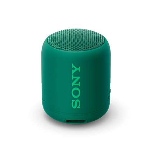 Sony SRS-XB12, Altavoz, Inalámbrico y alámbrico, MicroUSB, Tamaño Único, Verde