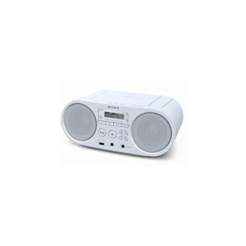 Sony ZSPS50W - Radio (CD, MP3) color blanco
