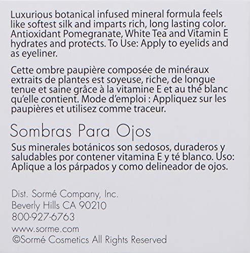 Sormé Cosméticos minerales Botanicals Color de los ojos, Flash