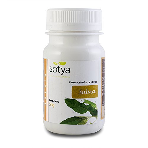 Sotya Salvia 500 mg - 100 Comprimidos