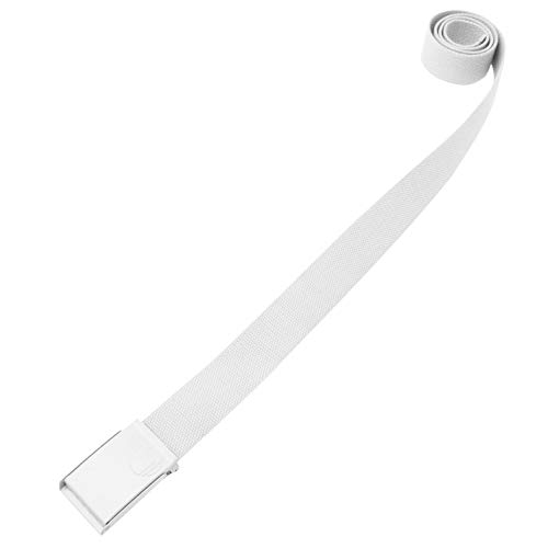 SoulCal Hombre Cinturón Tejido De Lona Blanco talla única