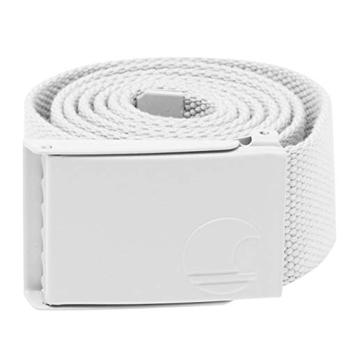 SoulCal Hombre Cinturón Tejido De Lona Blanco talla única