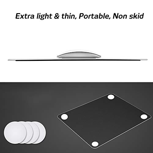 Sourceton - Alfombrilla de ratón para Videojuegos (2 Unidades, Aluminio, Doble Cara, para un Control rápido y preciso, 22,8 x 18,1 cm)